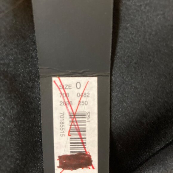 Womens The Limited Silk Floral Full Skirt Gray Black 0 NWT Lined Silk Polyester - Picture 10 of 11